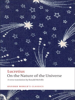 cover image of On the Nature of the Universe